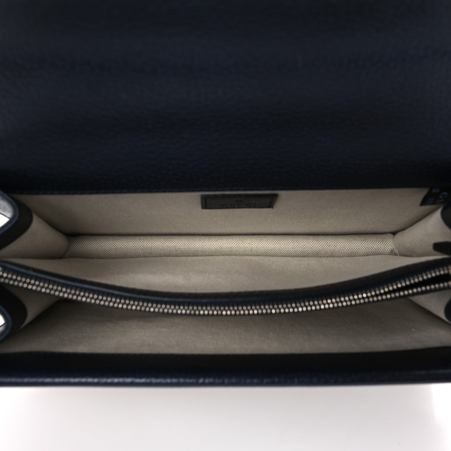 Gucci GG Supreme Monogram Textured Dollar Calfskin Small Dionysus Shoulder Bag Beige Blue 4 of 8