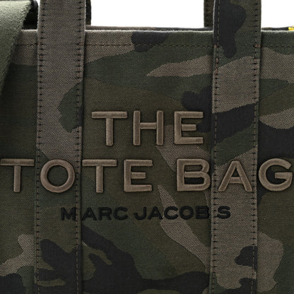 Marc Jacobs Canvas Camouflage Small The Tote Bag Khaki 8 of 11