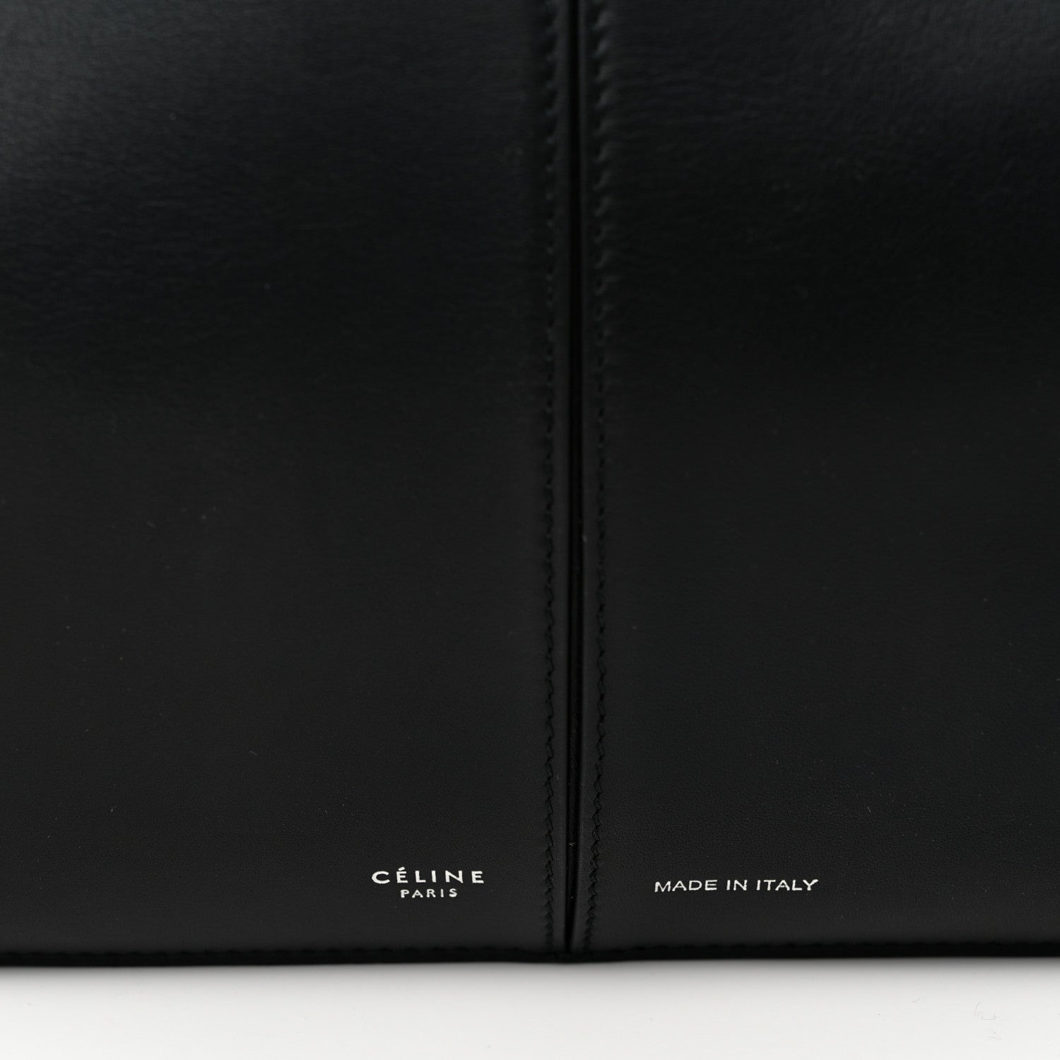 Celine Smooth Calfskin Small Tri-Fold Bag Black 7 of 11