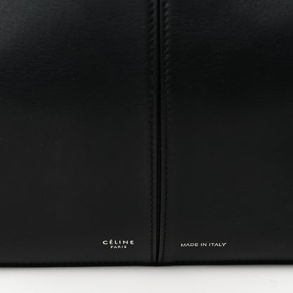 Celine Smooth Calfskin Small Tri-Fold Bag Black 7 of 11