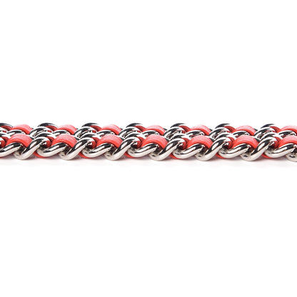 Chanel Washed Lambskin Quilted Mini Chain Around Flap Red 8 of 11