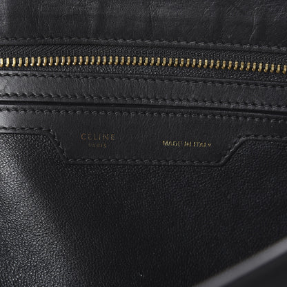 Celine Smooth Calfskin Suede Large Tri-Color Trapeze 6 of 9