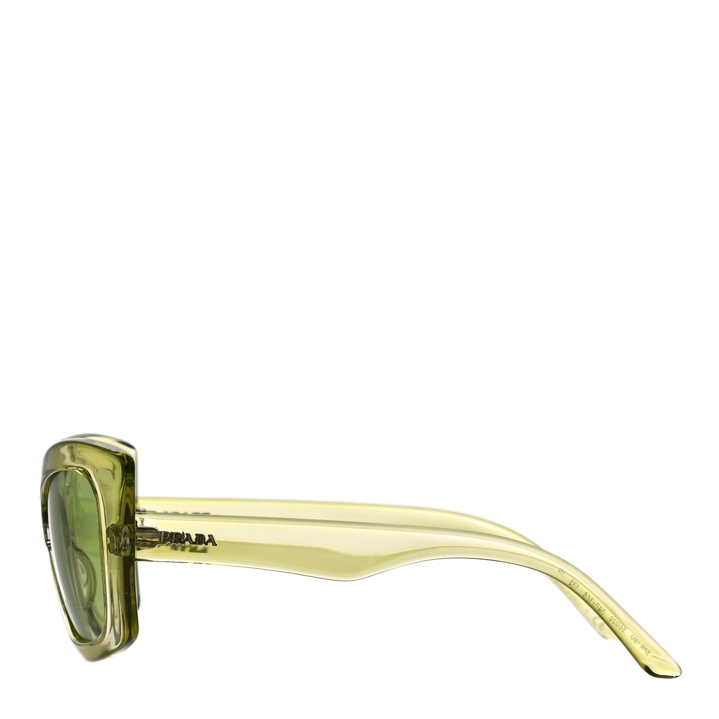 Cat Eye Sunglasses SPR 19M Transparent Green