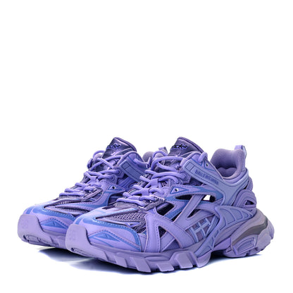 Balenciaga Rubber Mesh Full Color Womens Track.2 Open Sneakers 37 Lilac 4 of 16