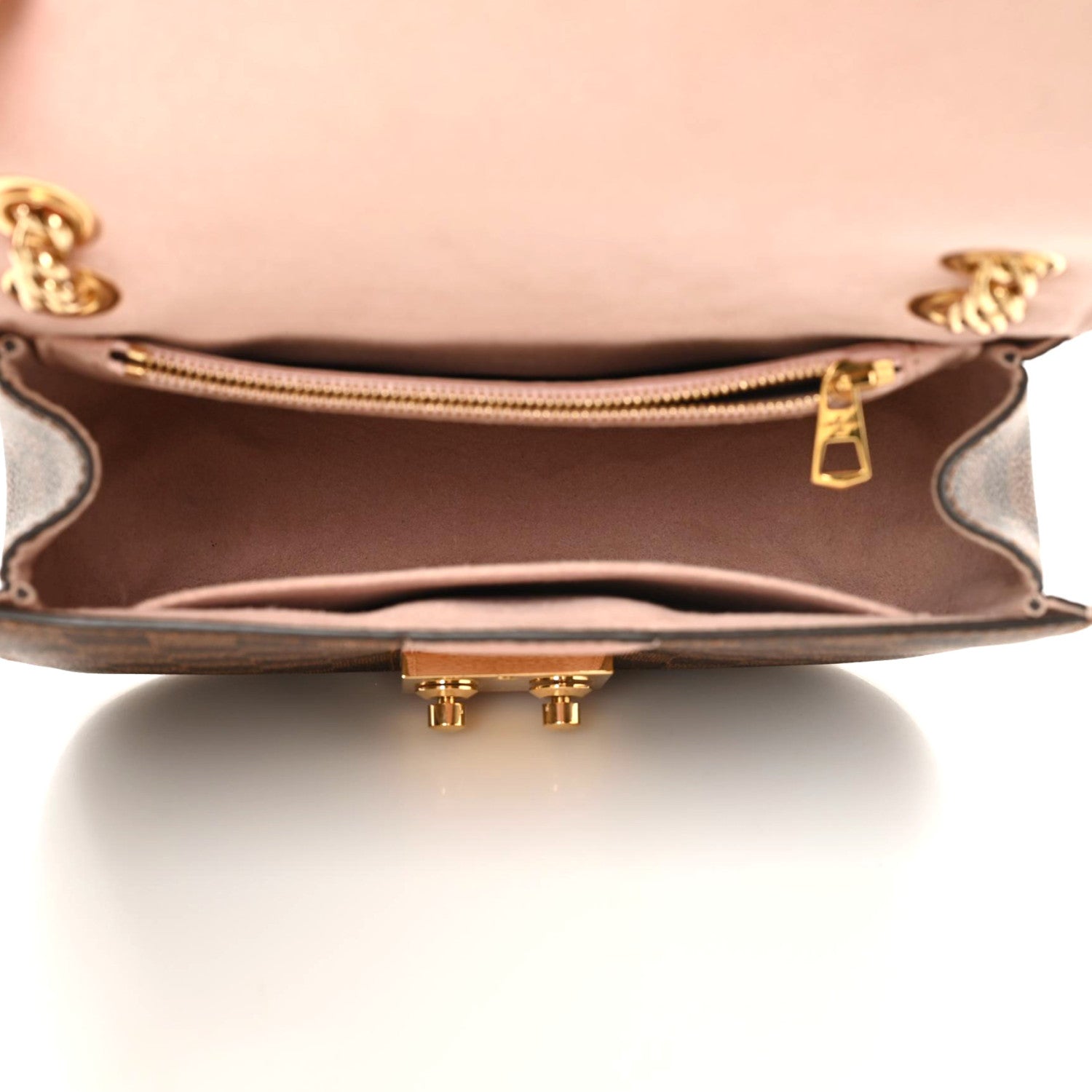 Louis Vuitton Damier Ebene Cuir Taurillon Wight Magnolia 7 of 8