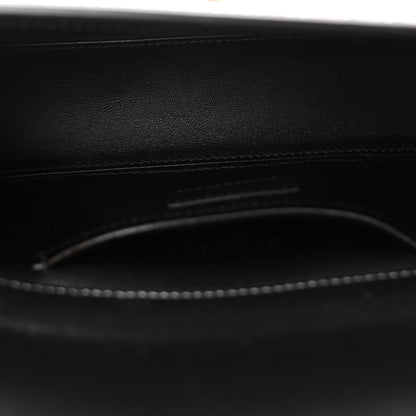 Lanvin Shiny Calfskin Nano Pencil Bag Black 5 of 10