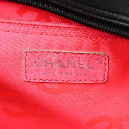 Chanel Calfskin Quilted Large Cambon Bowler Black 6 of 12