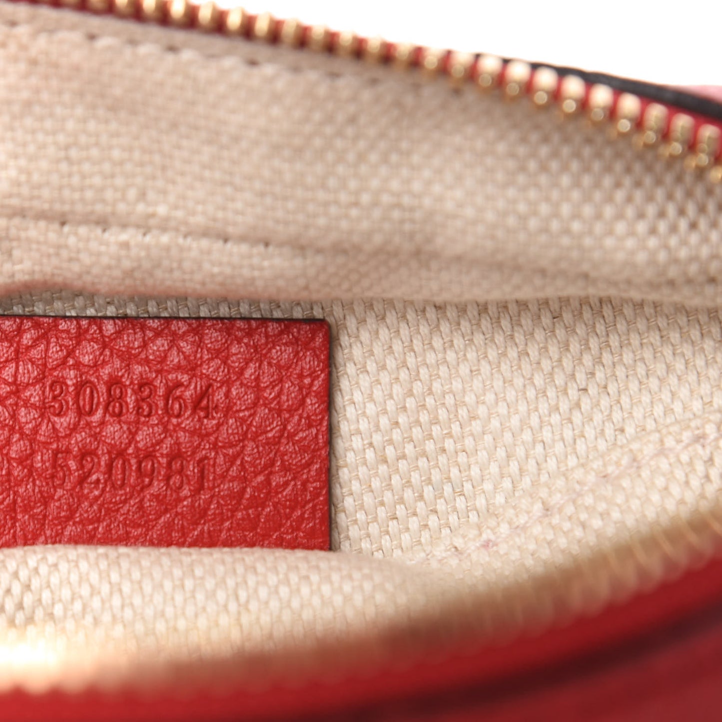 Pebbled Calfskin Small Soho Disco Bag Tabasco Red
