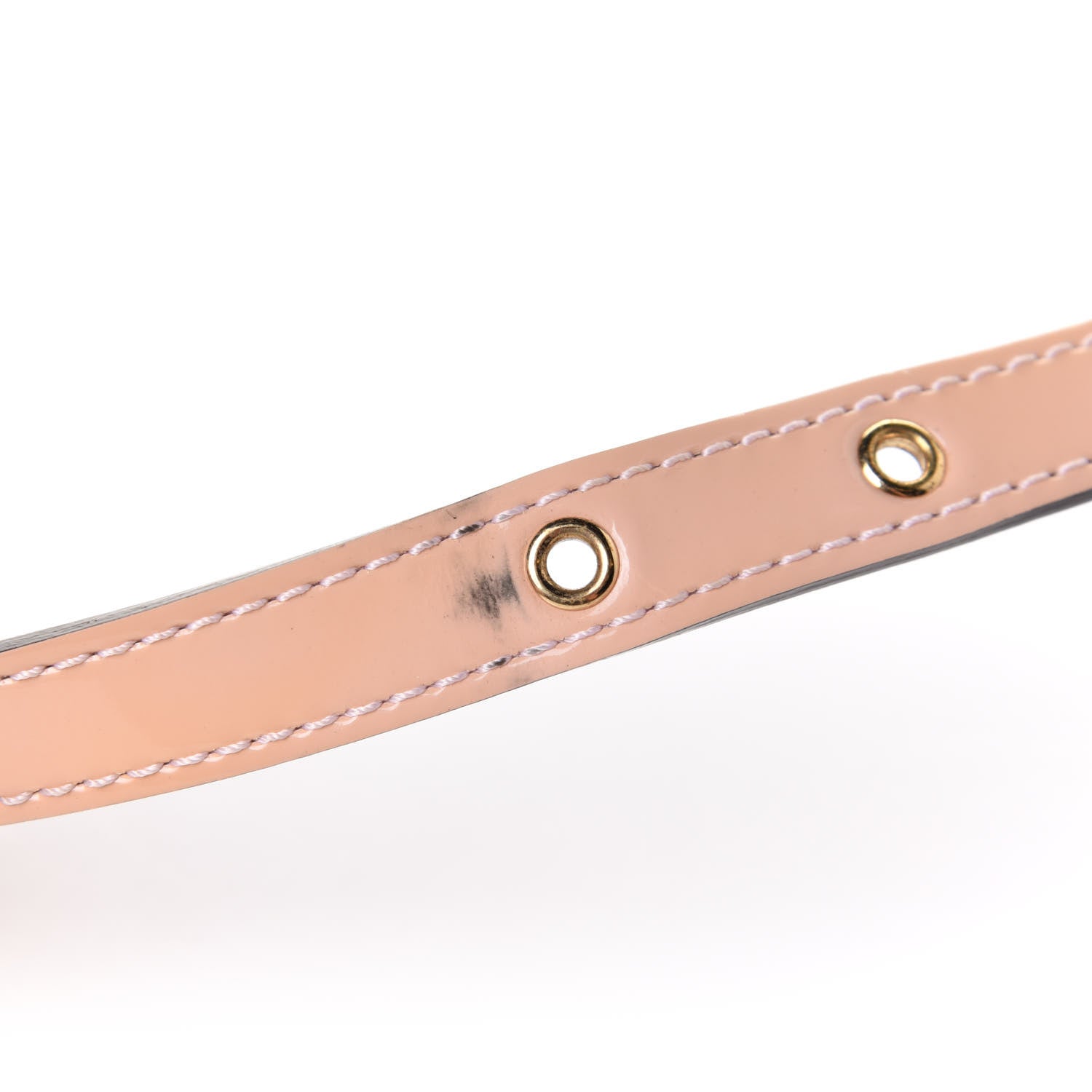 Louis Vuitton Patent 16mm Adjustable Shoulder Strap Rose Ballerine 3 of 4