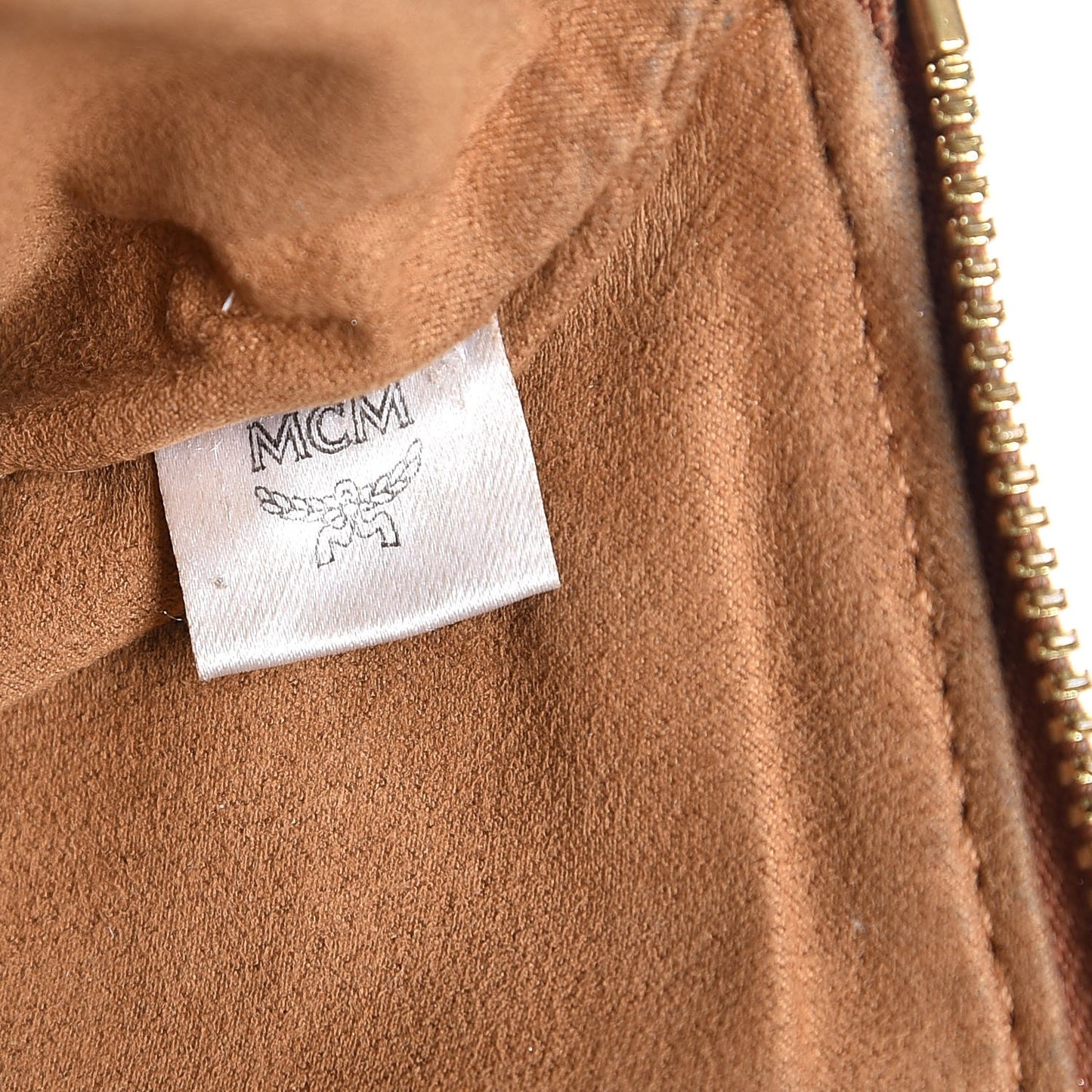 Visetos Medium Liz Reversible Shopper Tote Cognac