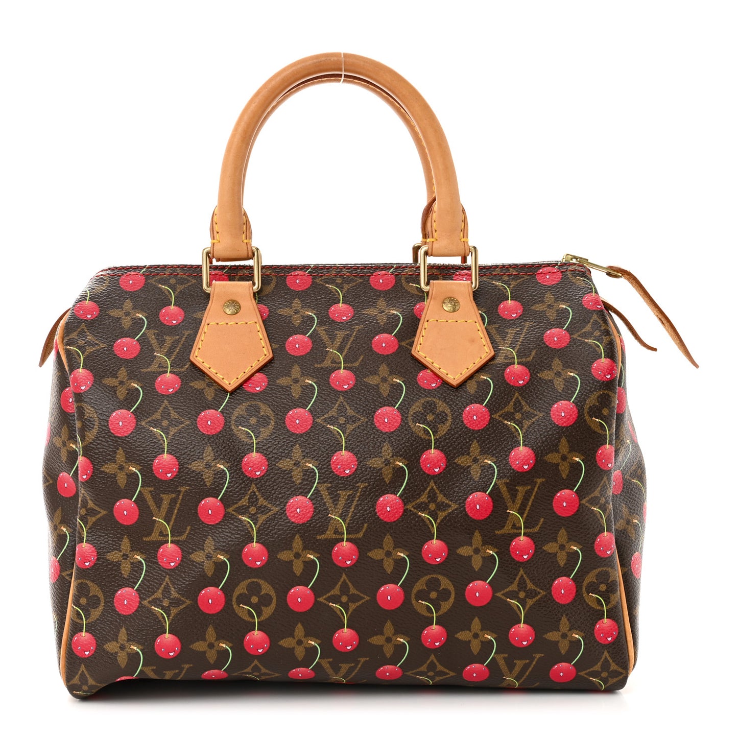 LOUIS VUITTON Monogram Cerises Speedy 25