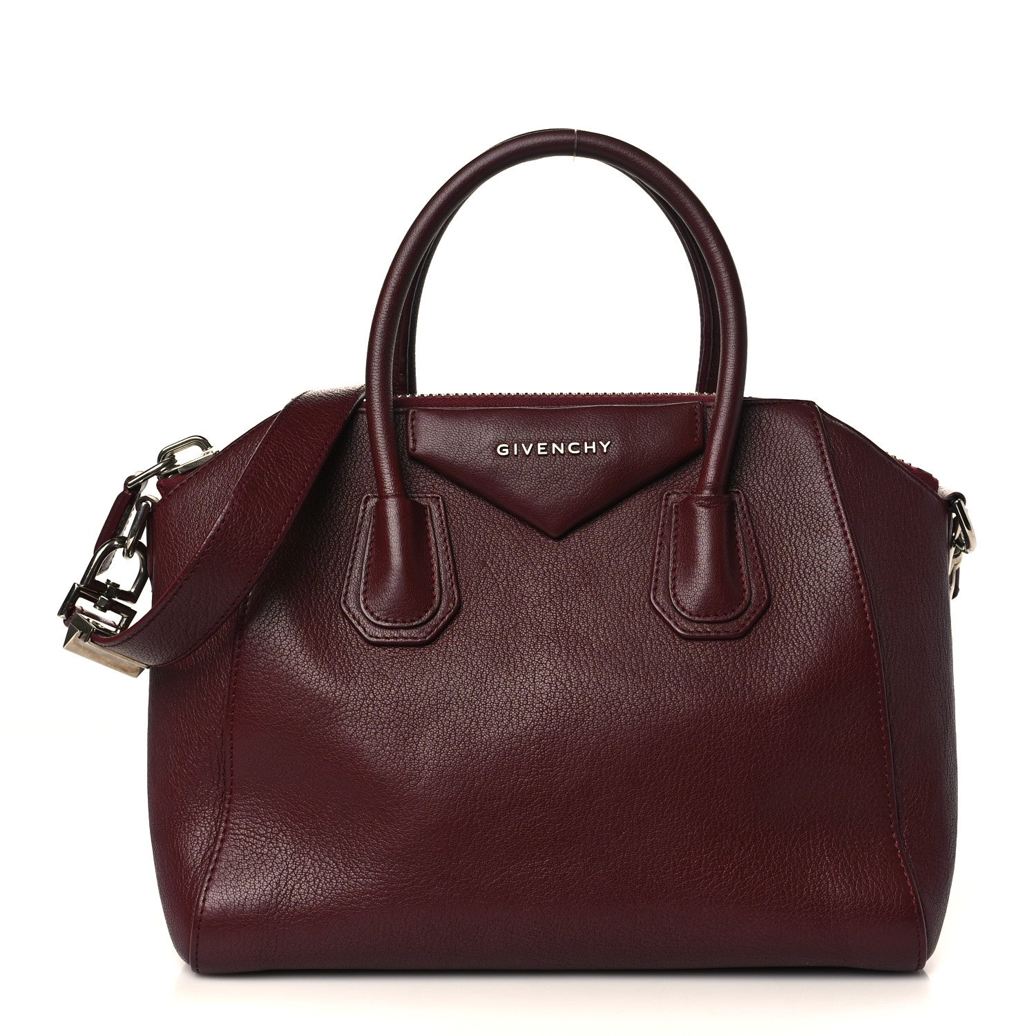 Givenchy Sugar Goatskin Small Antigona Oxblood 1 of 8