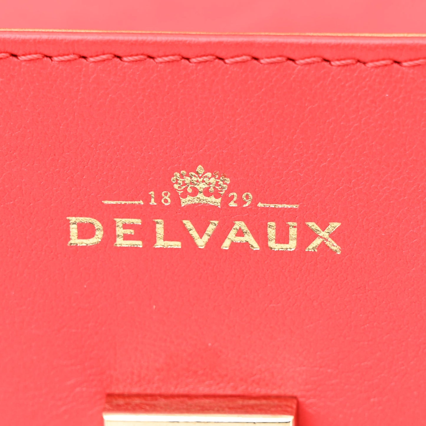 Calfskin MM Tempete Satchel Coral