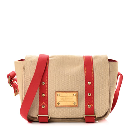 Louis Vuitton Toile Antigua Besace PM Messenger Beige 1 of 12