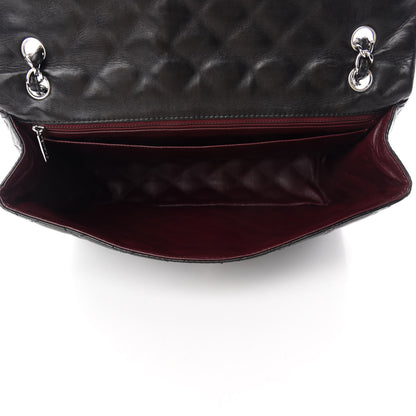 Chanel Lambskin Quilted Maxi Single Flap Black 5 of 11