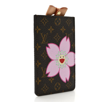 Louis Vuitton Monogram Cherry Blossom Mirror With Case Brown 3 of 6
