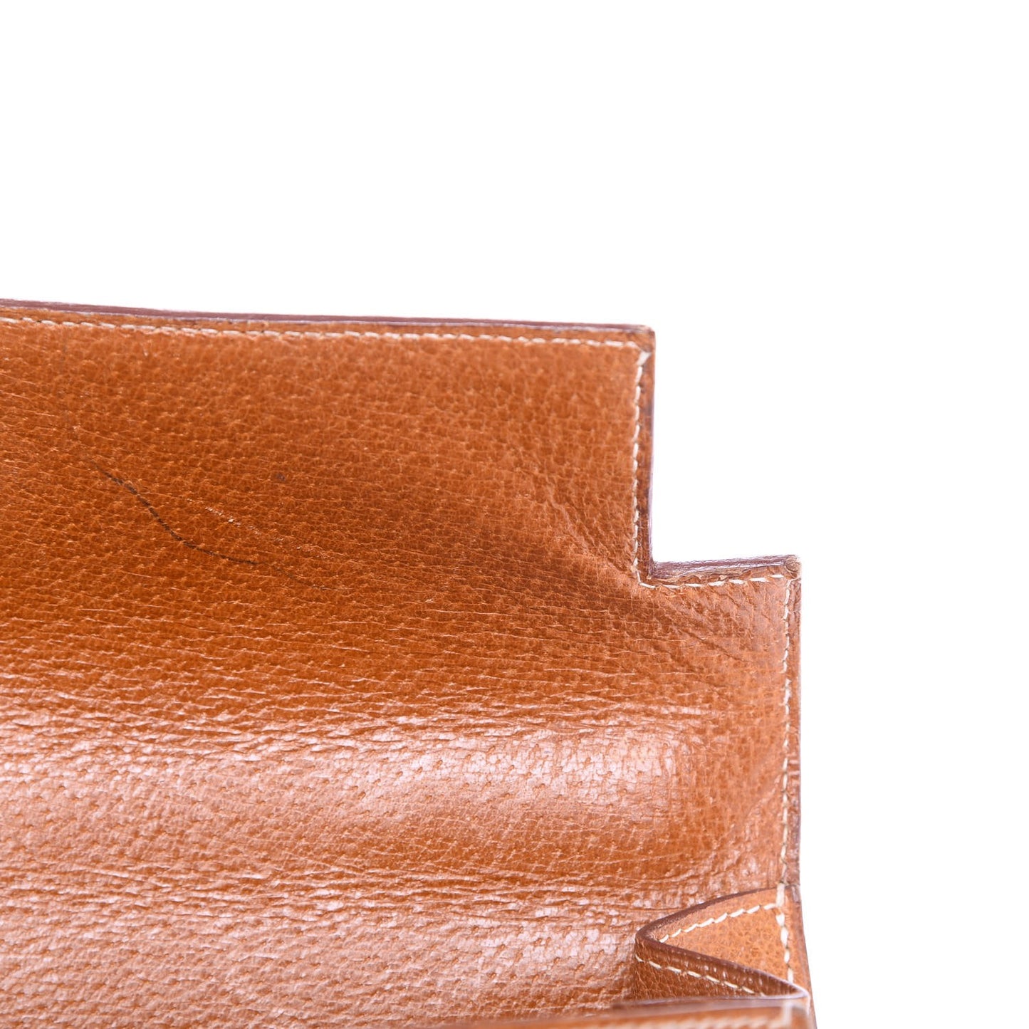 Peau Porc Sellier Kelly 32 Gold