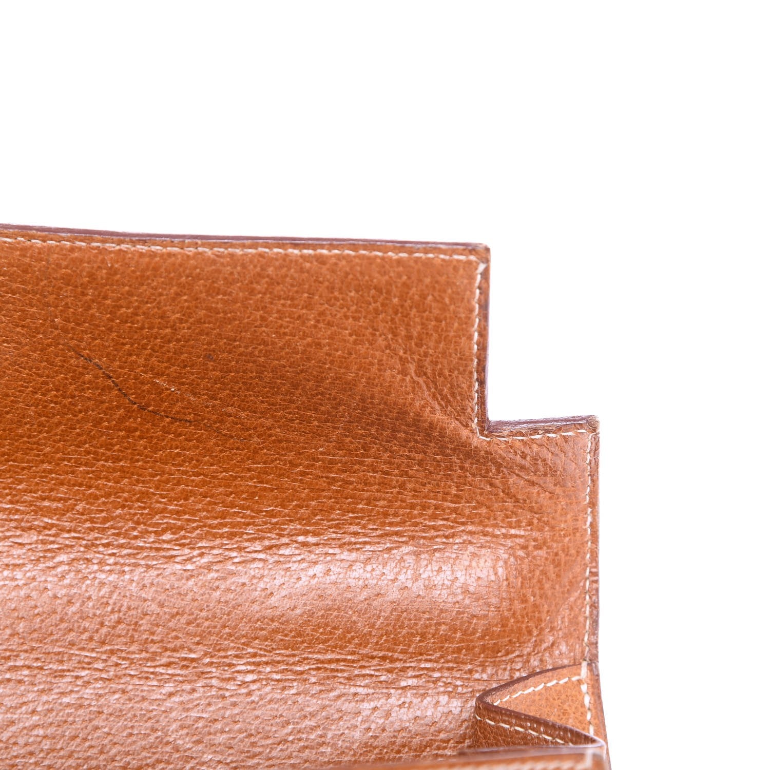 Hermes Peau Porc Sellier Kelly 32 Gold 9 of 47
