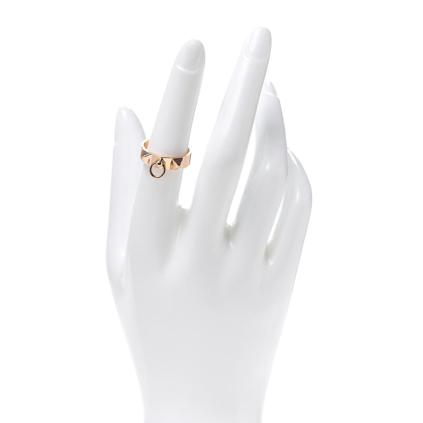 18K Rose Gold PM Collier De Chien Ring 54 6.75