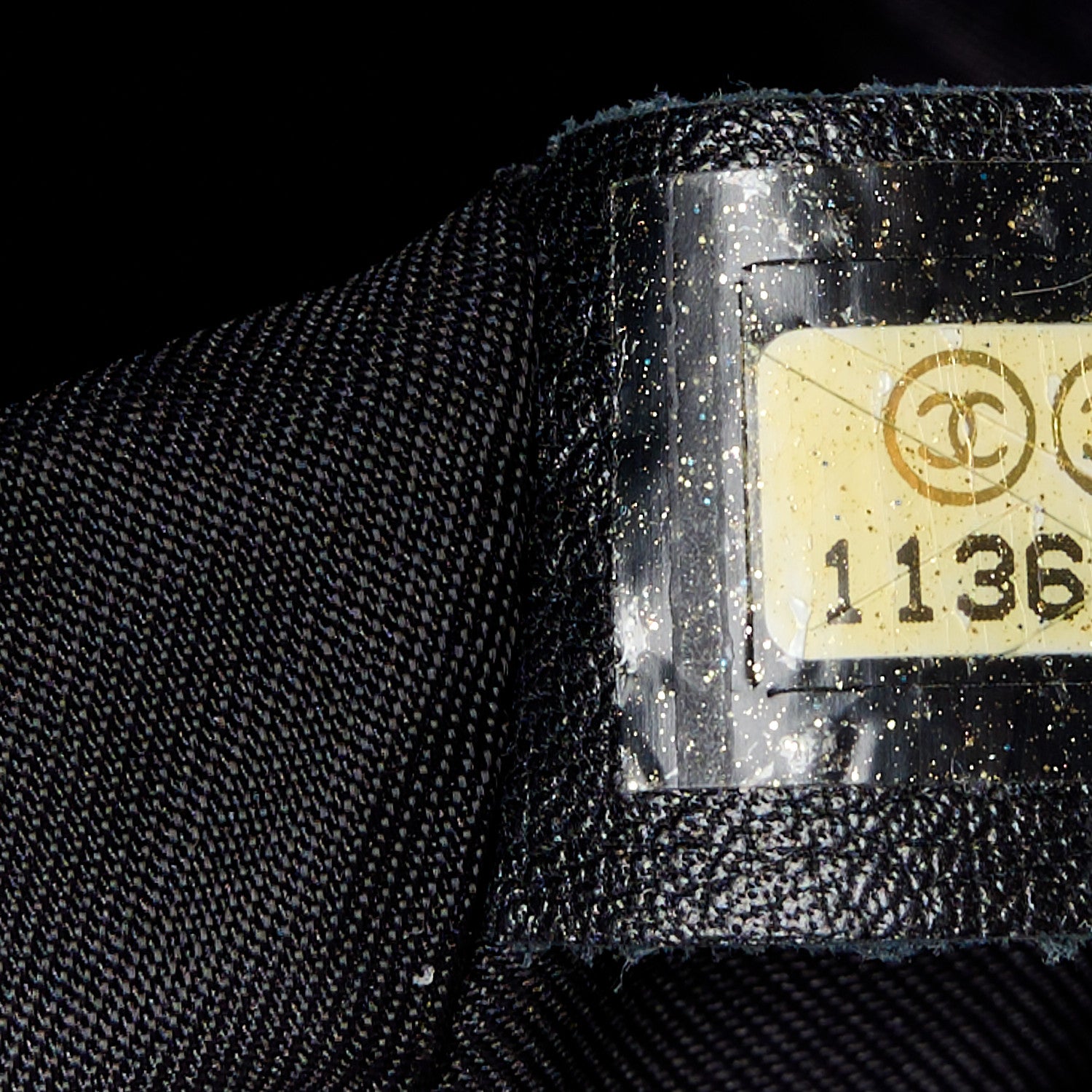 Chanel Coated Canvas Paris Biarritz Makeup Pouch Black 7 of 10