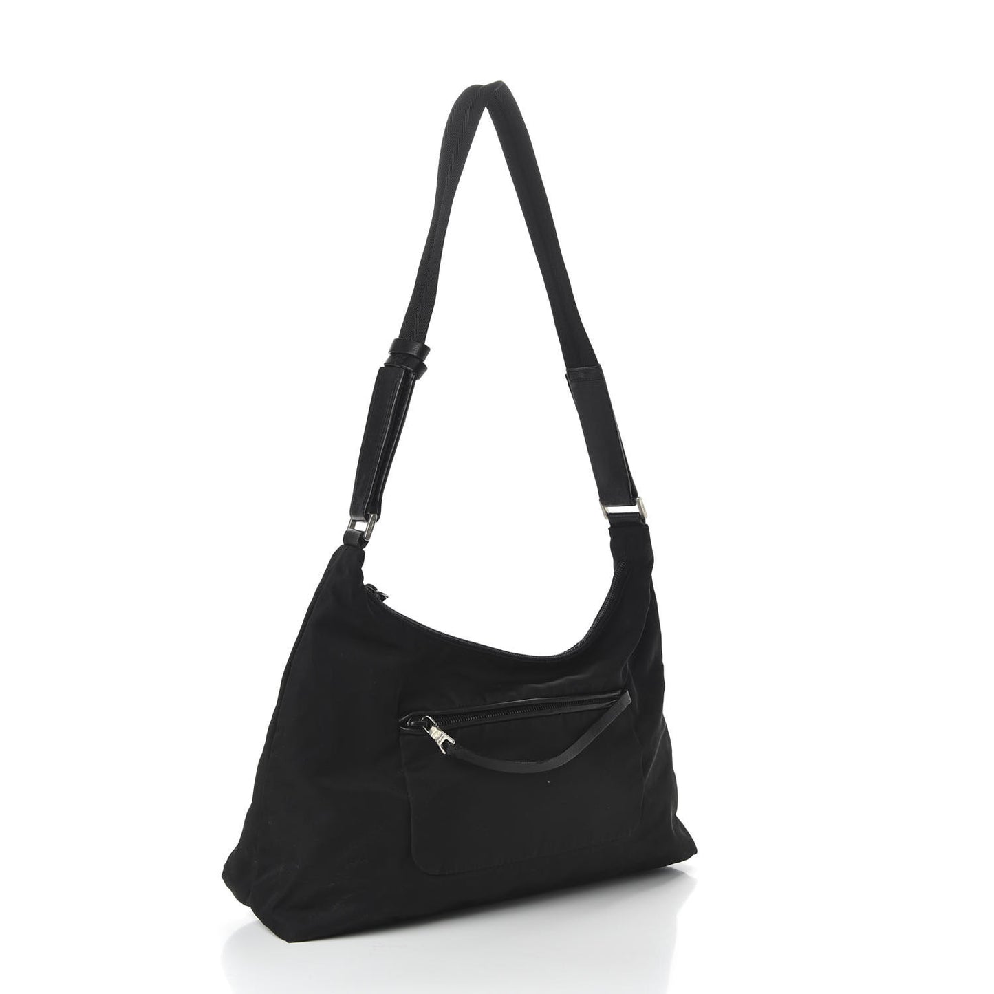 Tessuto Nylon Shoulder Bag Black
