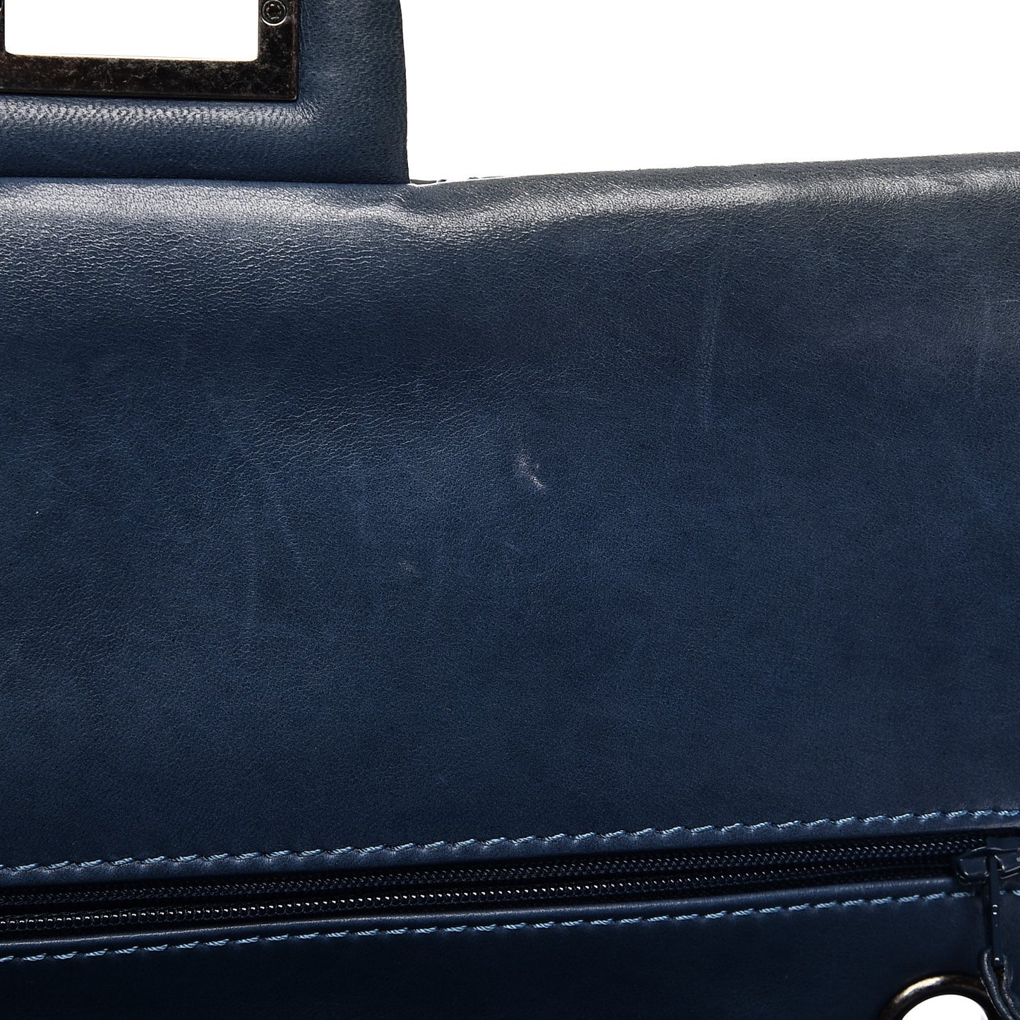 Patent Quilted 2.55 Reissue 227 Flap Blue Fonce