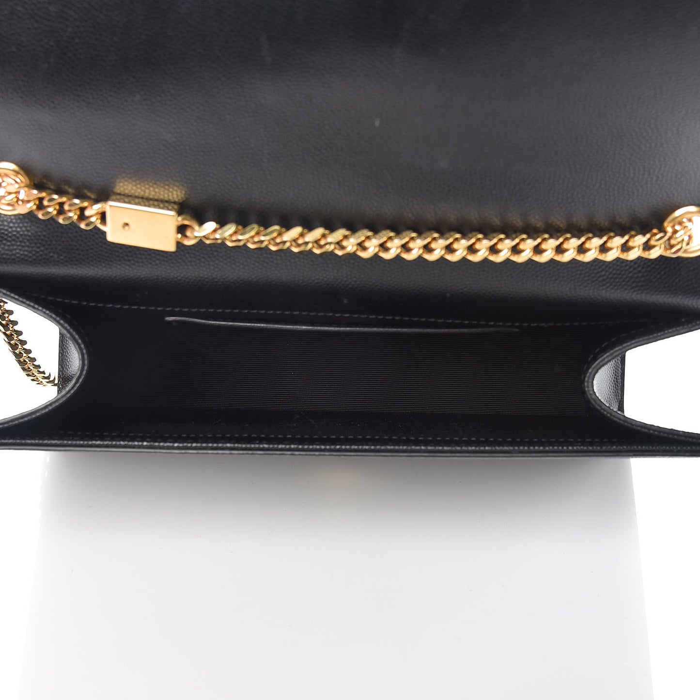 Grain De Poudre Medium Classic Monogram Kate Satchel Black