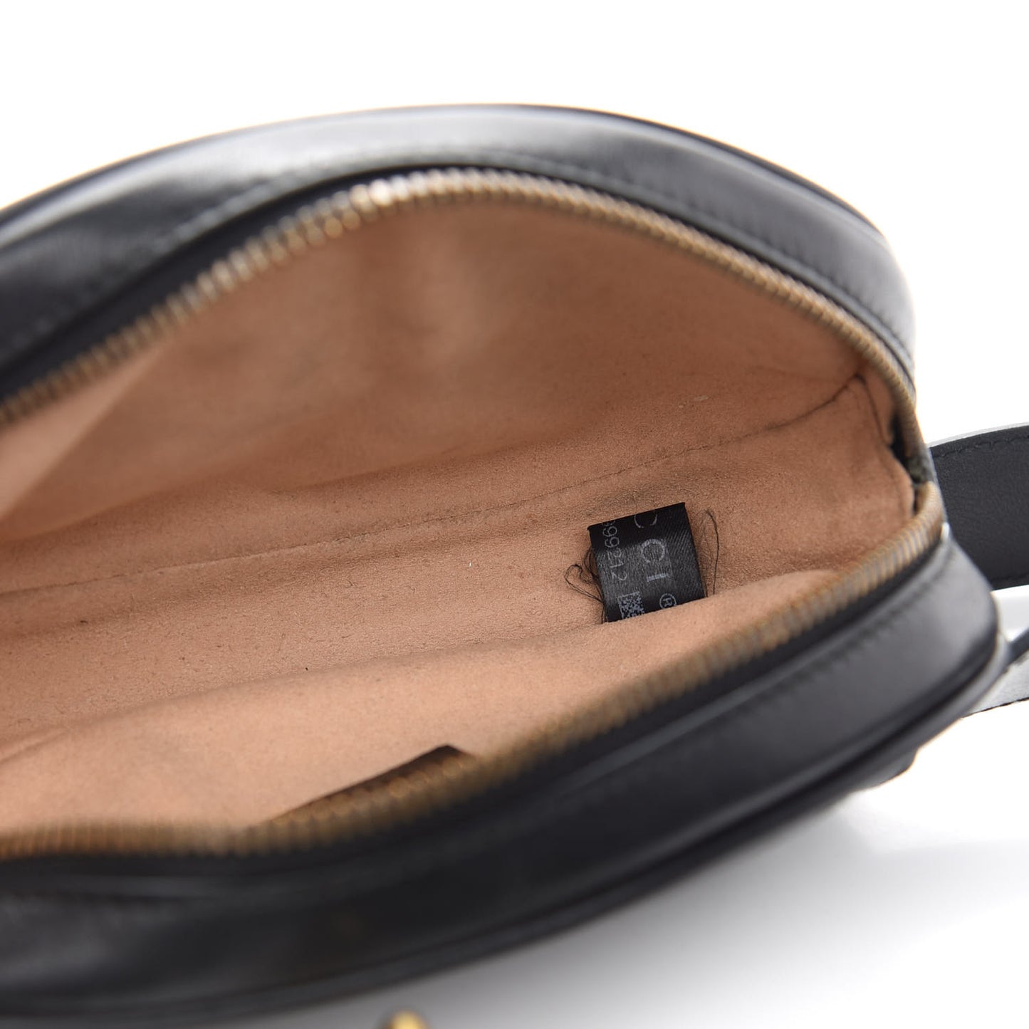 Calfskin Matelasse GG Marmont Belt Bag 95 38 Black