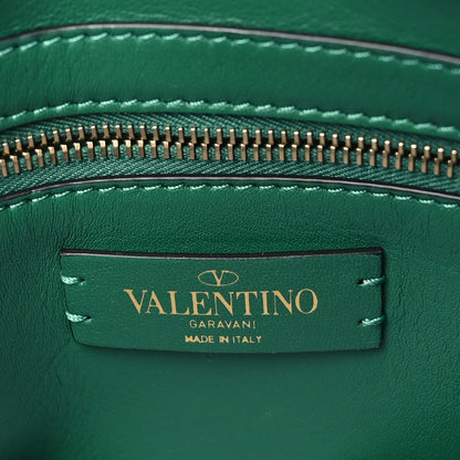 Valentino Garavani Nappa Large Roman Stud Shoulder Bag Jungle 6 of 8