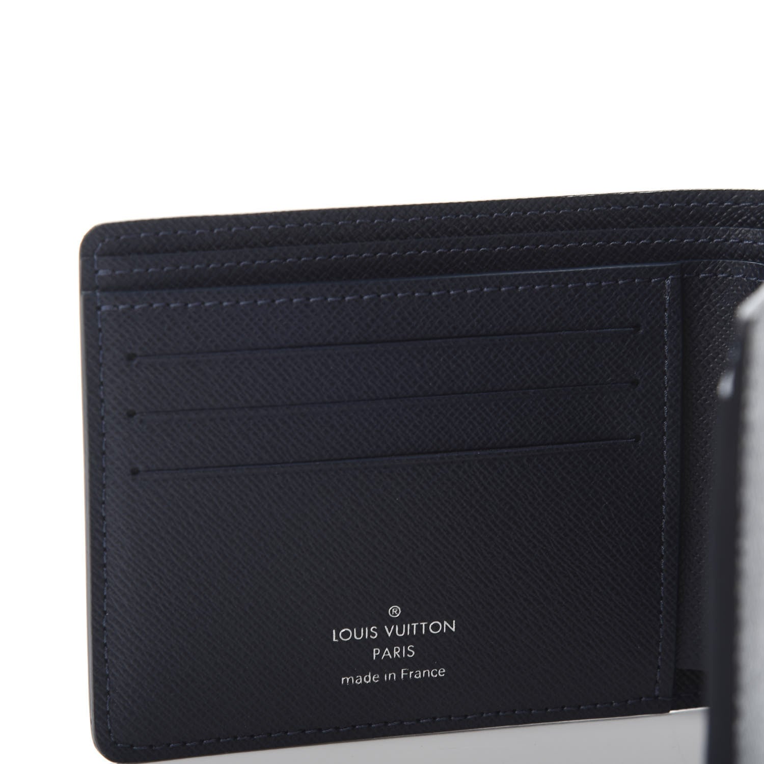 Louis Vuitton Taiga Multiple Wallet Blue Marine 6 of 7