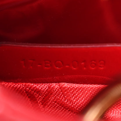 Christian Dior Patent Cannage Mini Lady Dior Red 7 of 14