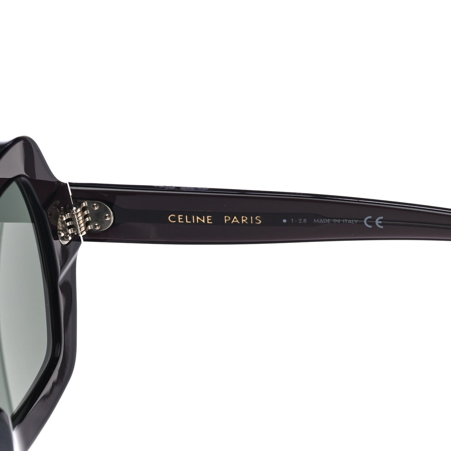 Celine Acetate Butterfly Sunglasses CL 40067I Black 5 of 7