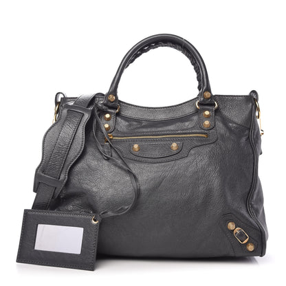 Balenciaga Agneau Giant 12 Gold Hardware Velo Gris Fossile Anthracite 1 of 9