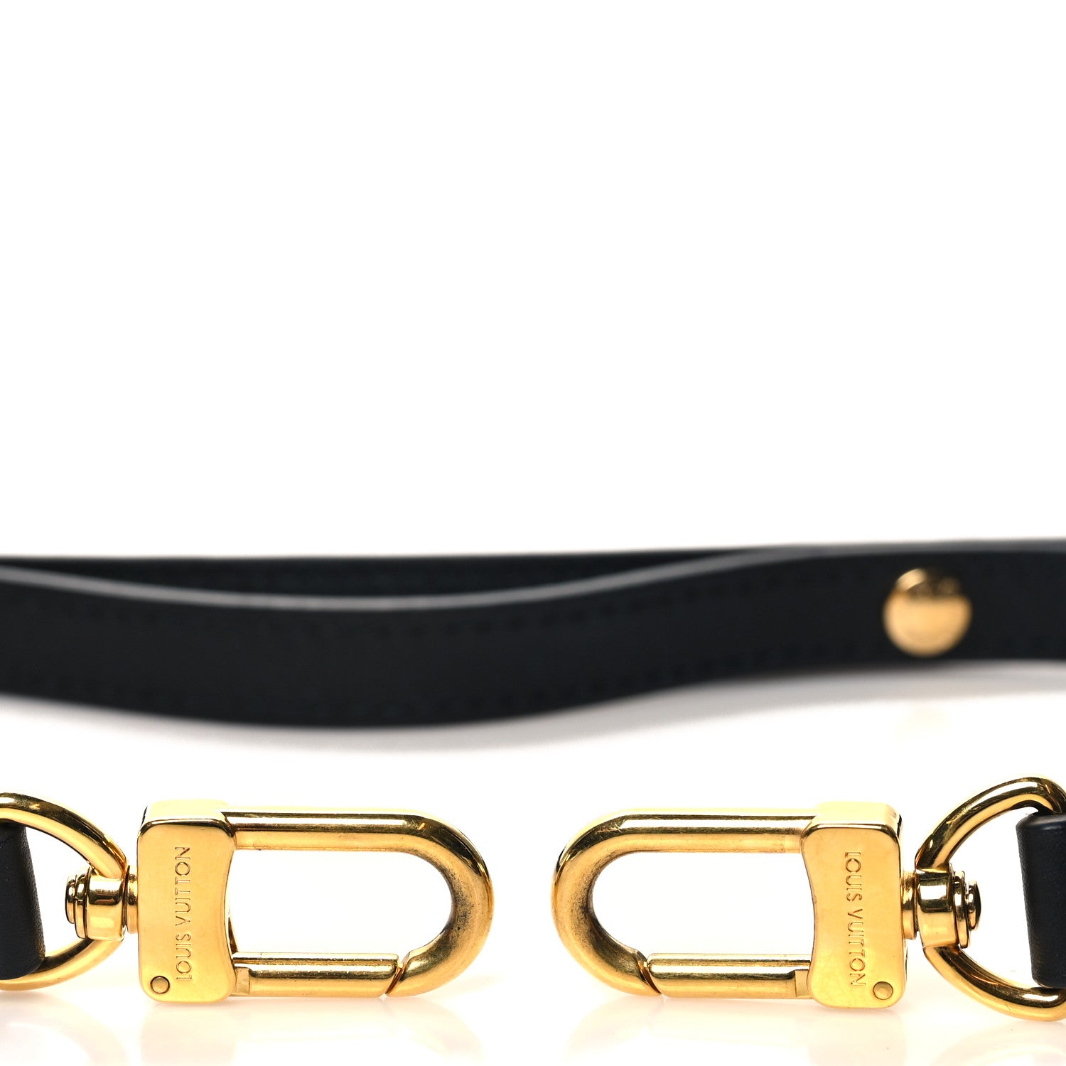 Louis Vuitton Calfskin Neo Noe Shoulder Strap Black 3 of 4