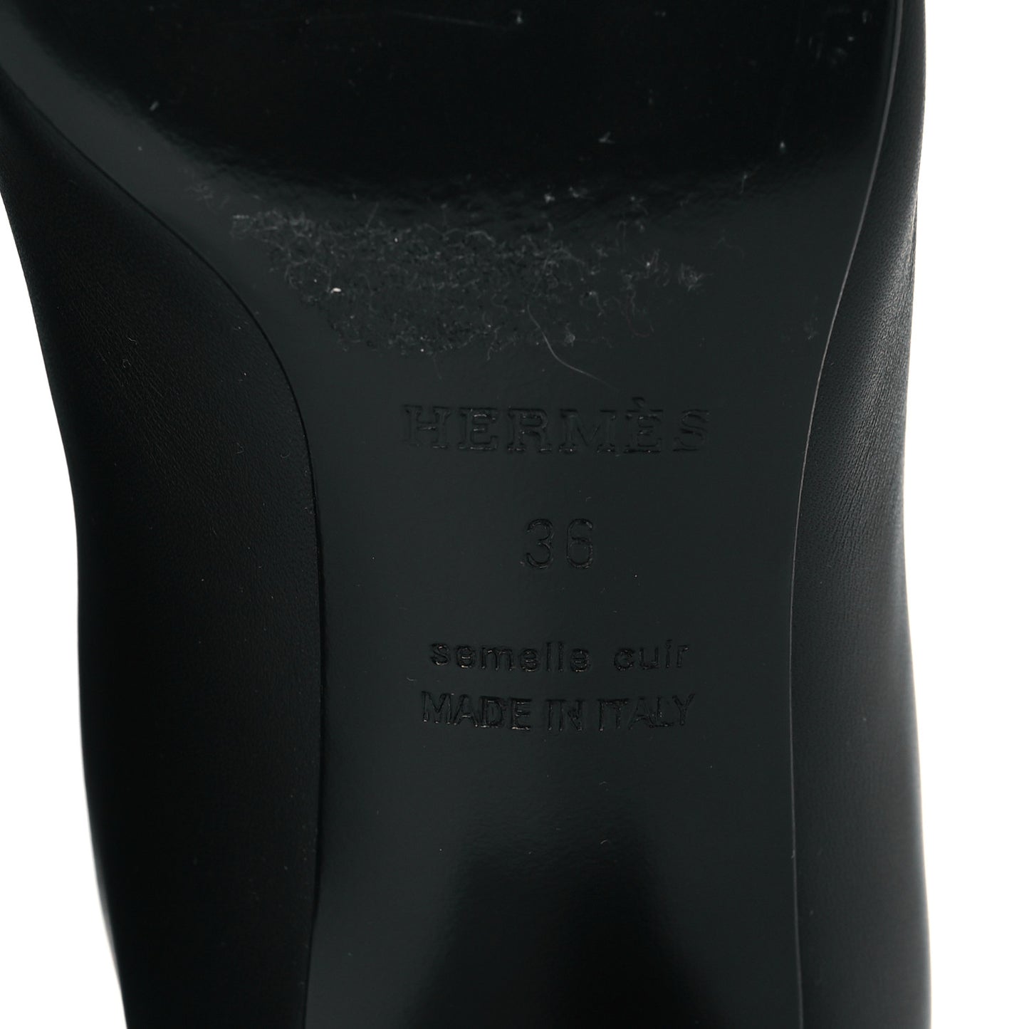 Heritage Calfskin Story Boots 36 Black