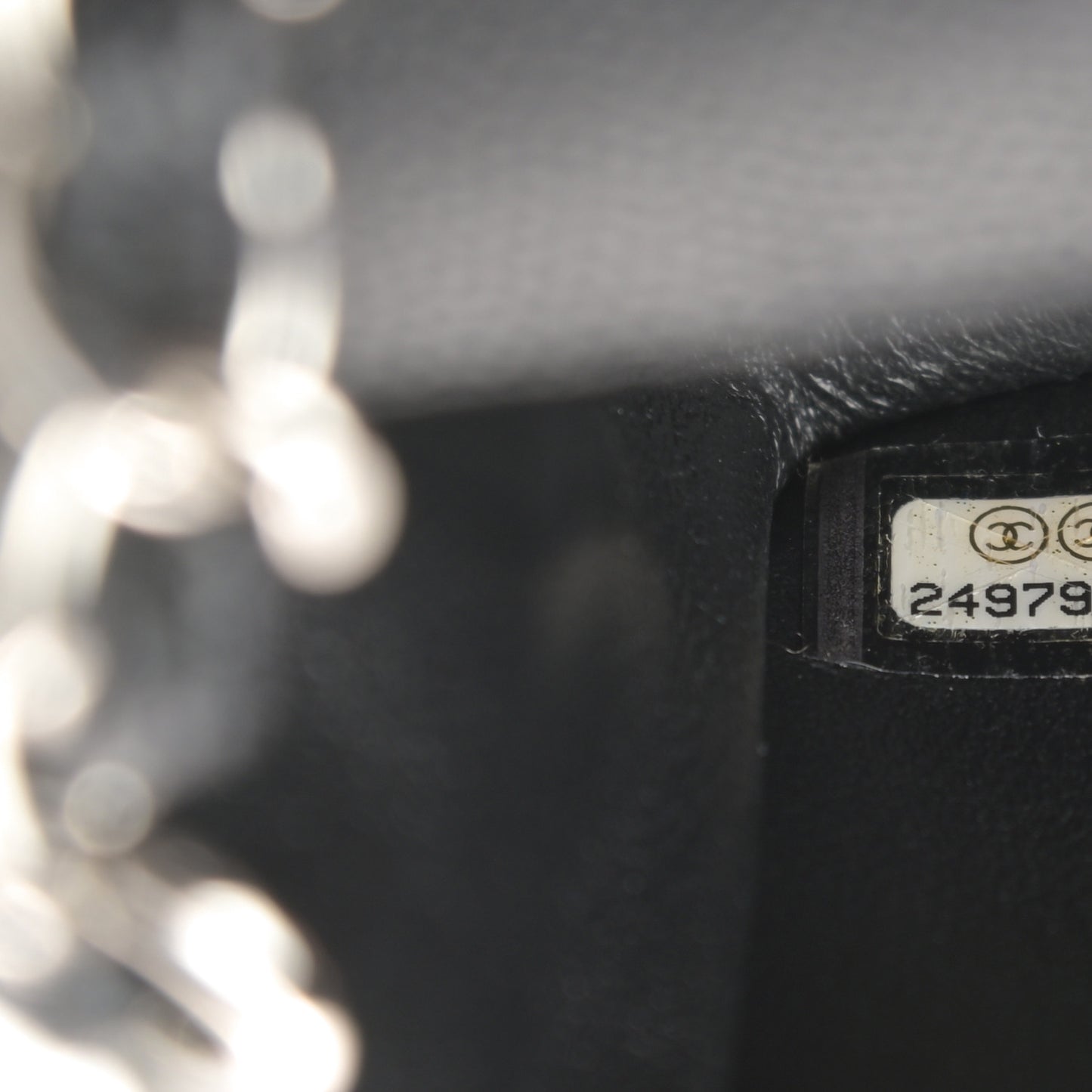 Caviar Quilted Mini Rectangular Flap Black