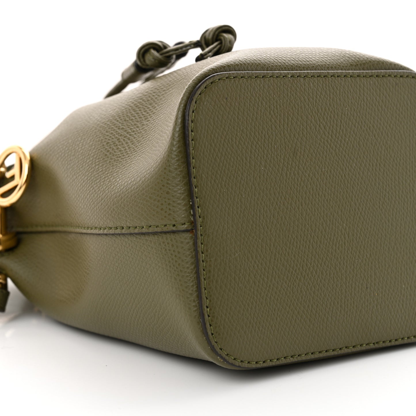 Vitello Cruise F is Fendi Mini Mon Tresor Bucket Bag Asparago