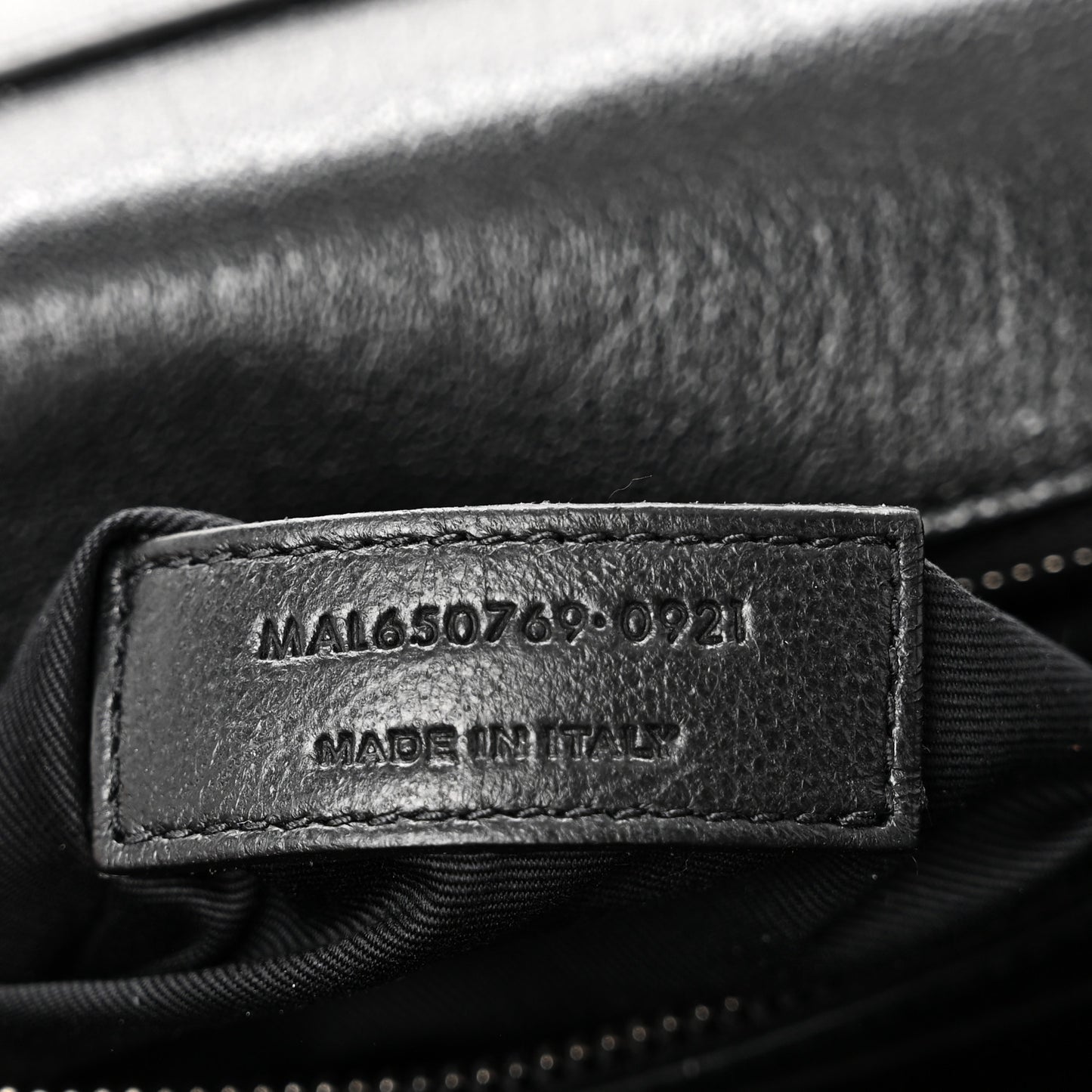 Lambskin Quilted Mini Becky Chain Bag Black