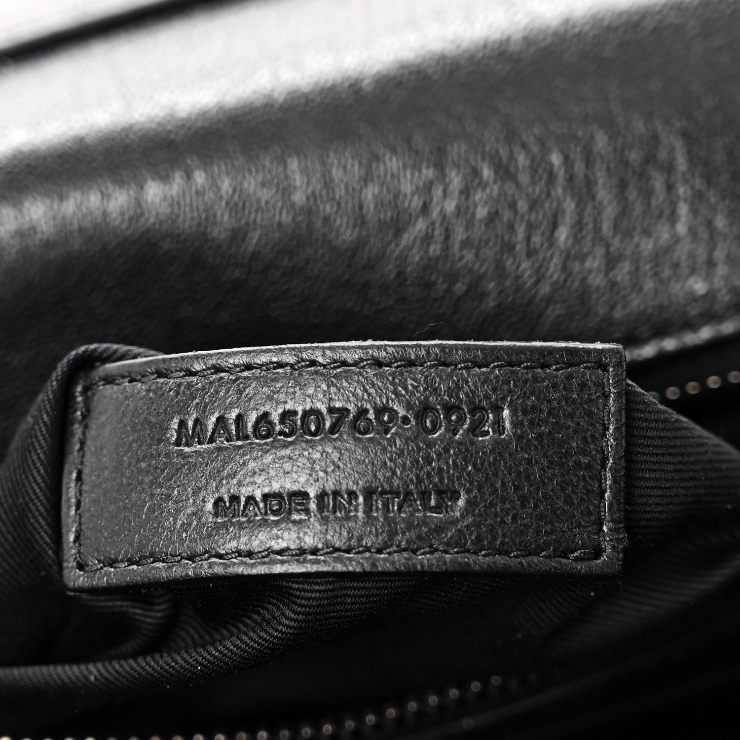 Saint Laurent Lambskin Quilted Mini Becky Chain Bag Black 7 of 10