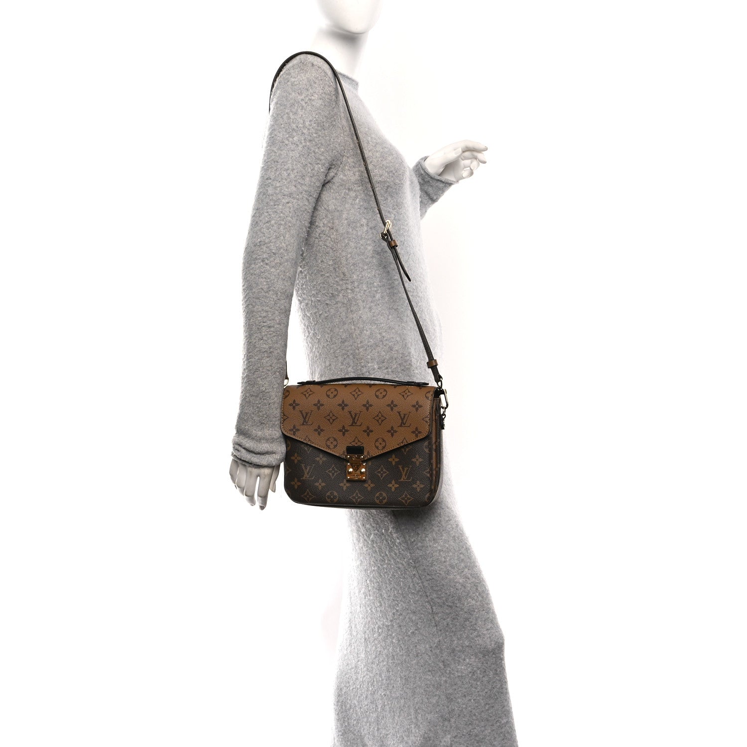 Louis Vuitton Reverse Monogram Pochette Metis 2 of 10