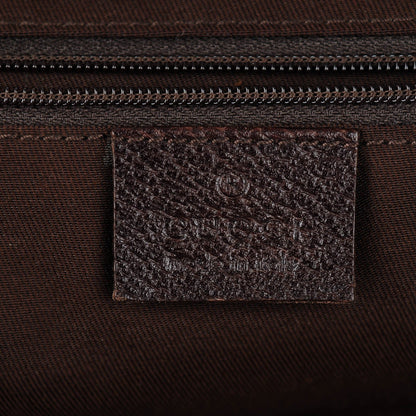 Gucci Monogram Medium Abbey Tote Brown 6 of 7