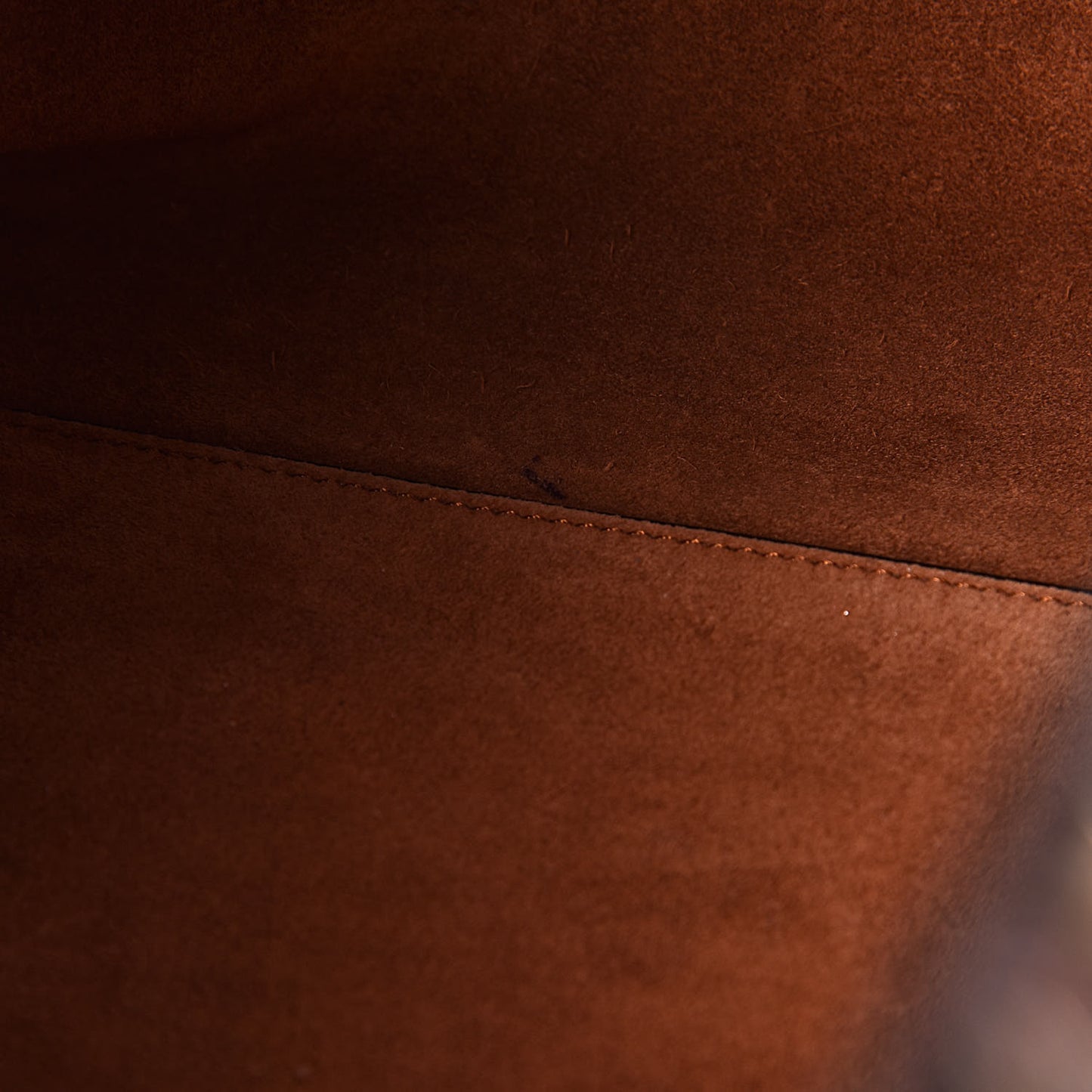 Grained Calfskin Rockstud Shoulder Tote Bright Cognac