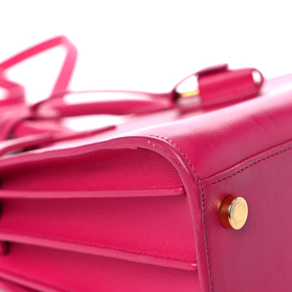 Saint Laurent Calfskin Nano Sac De Jour Lipstick Fuchsia 8 of 23