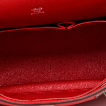 Hermes Taurillon Clemence Jypsiere 31 Rouge Casaque 5 of 10