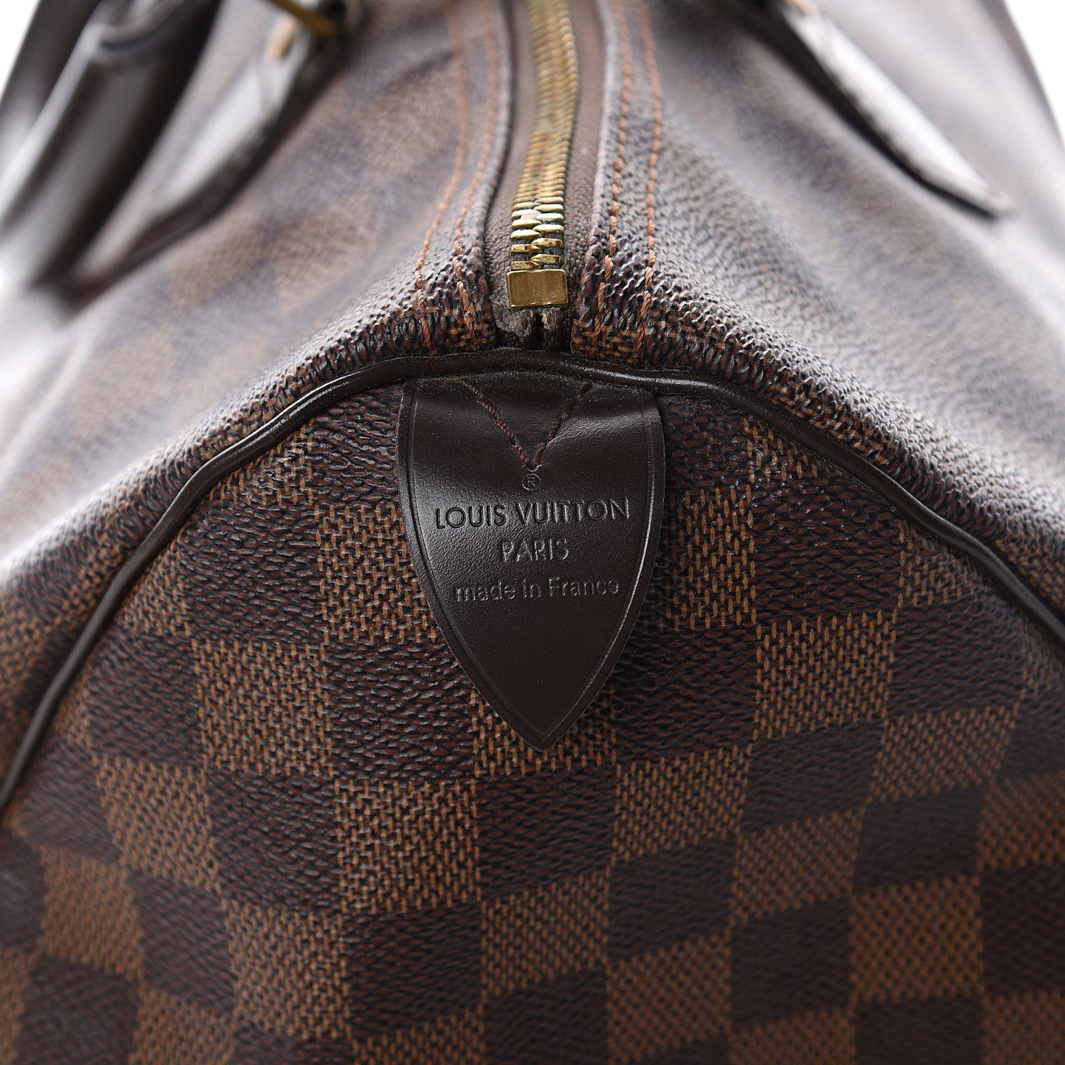 Louis Vuitton Damier Ebene Speedy 35 5 of 9