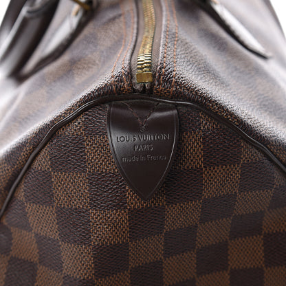 Louis Vuitton Damier Ebene Speedy 35 5 of 9