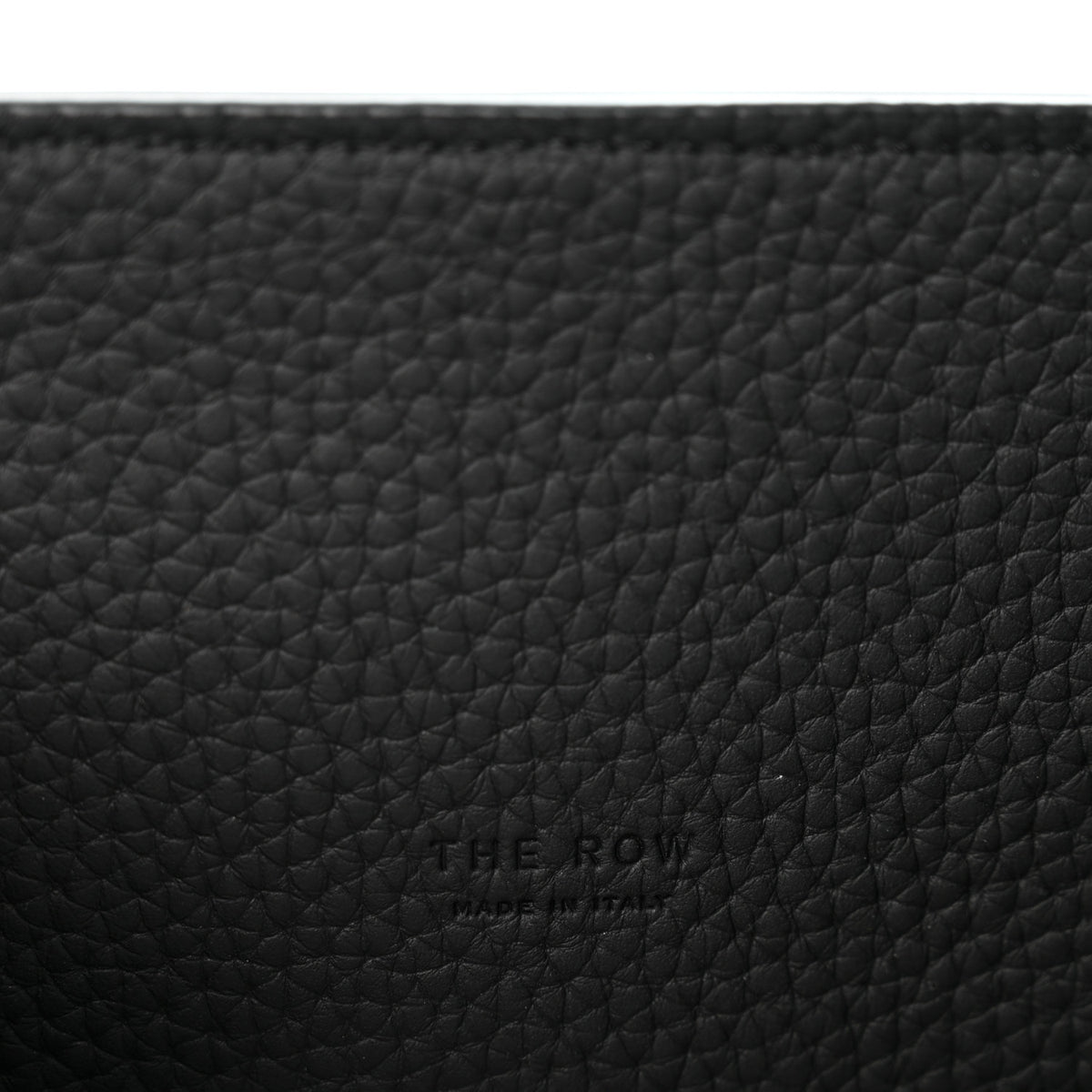 The Row Matte Grained Calfskin Soft Margaux 12 Black 6 of 9
