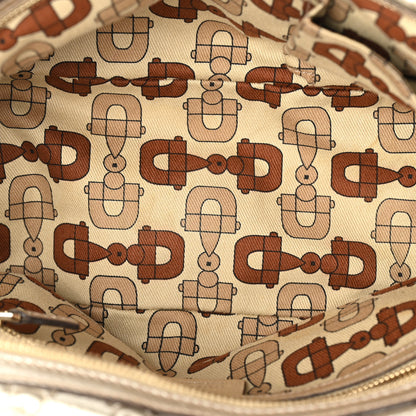 Gucci Guccissima Small Capri Satchel Metallic Gold 5 of 10