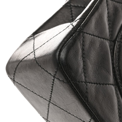 Chanel Lambskin Quilted Medium Single Flap Black 14 of 14