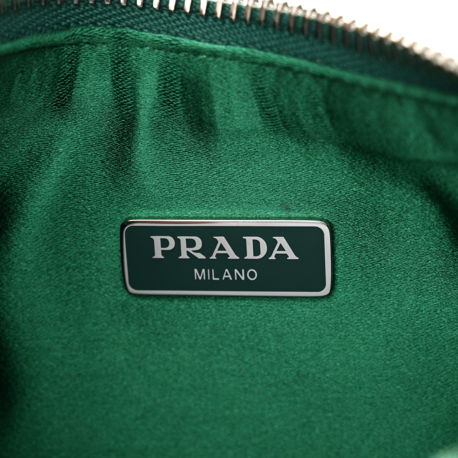 Prada Satin Crystal Re-Edition 2005 Shoulder Bag Mango 6 of 10